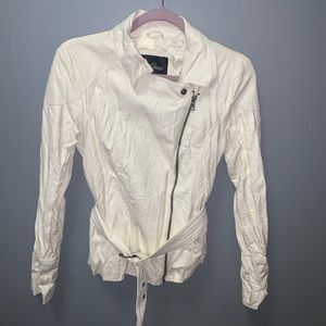 Guess Wrinkled Faux Leather Jacket
